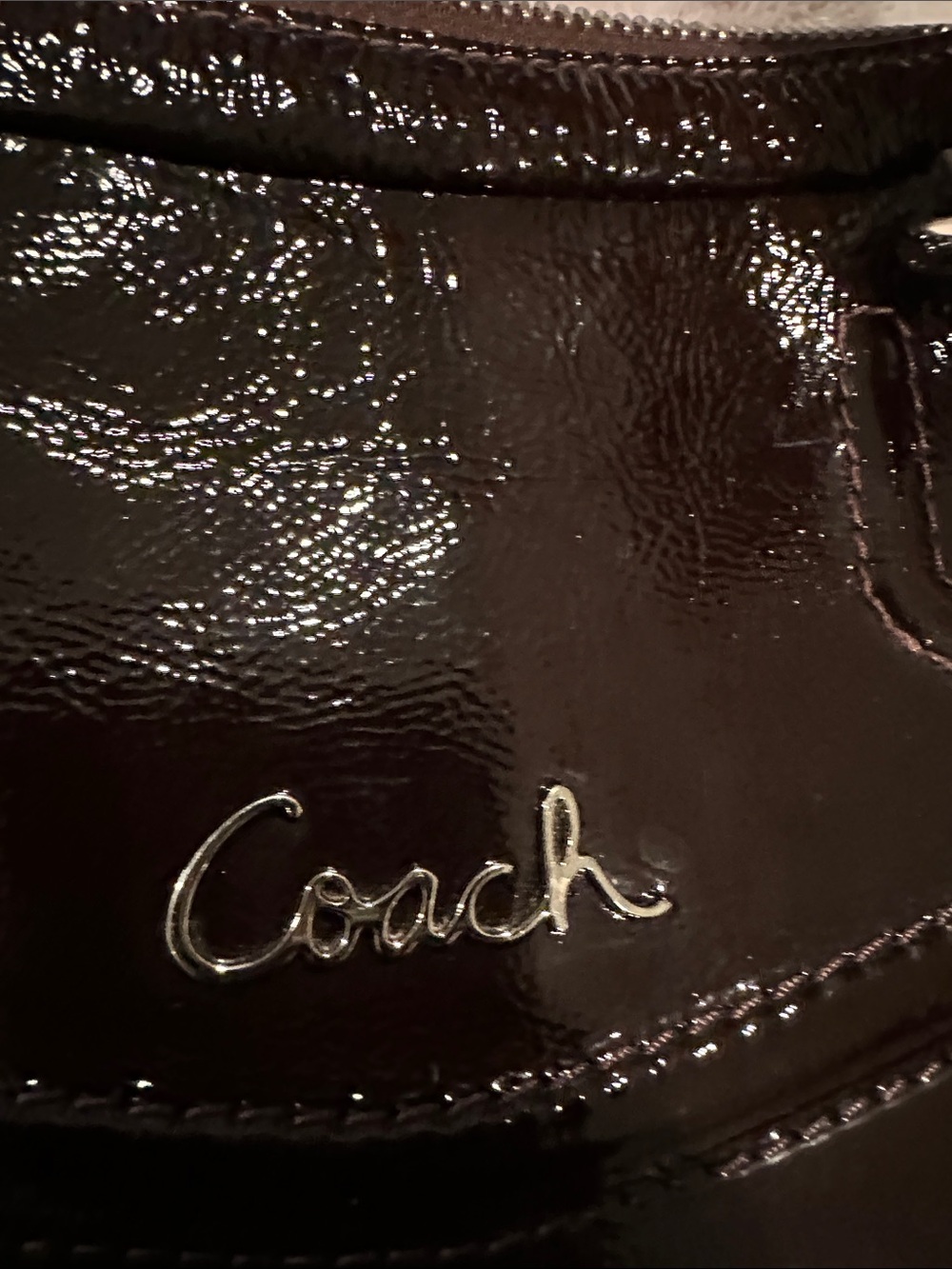 Coach Leather Bag - Picture 9 of 9